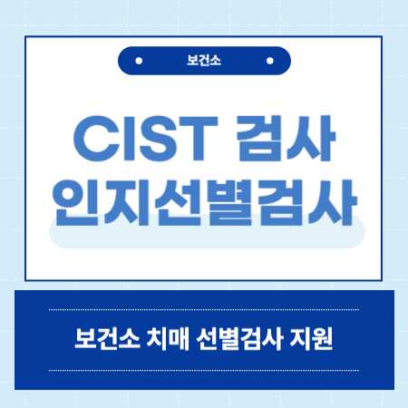 CIST검사