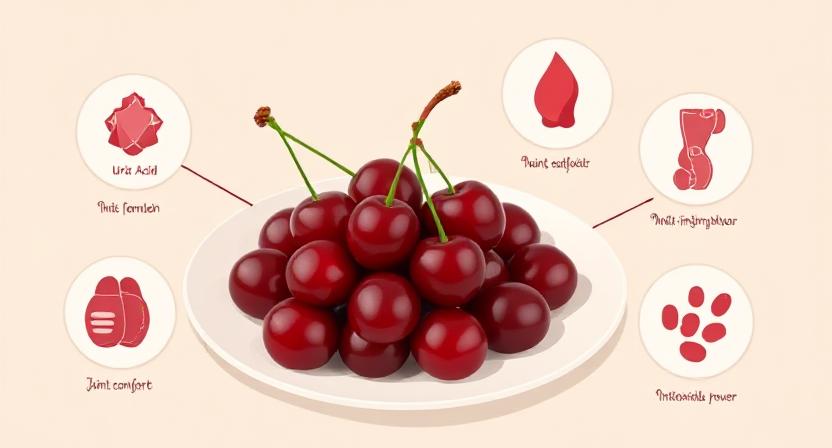 통풍에 좋은 음식-체리